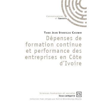 Dépenses de formation continue et performance des entreprises en Côte d