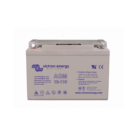 12v110ah Agm Deep Cycle Battery Broadwater Marine Inc