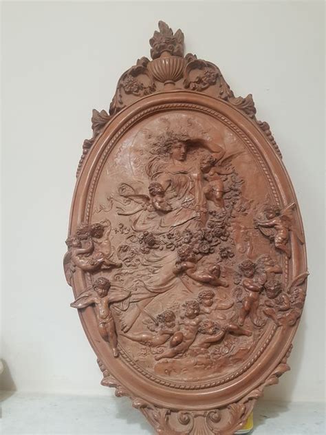 Relief Style Rococo Terre Cuite Premi Re Moiti Catawiki