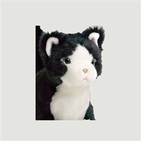 Ma Peluche Chat Gustave Noir La Pelucherie Lexception