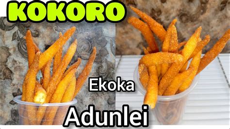 EASY WAY TO MAKE THE CRUNCHIEST NIGERIAN KOKORO GHANA ADUNLEI Corn