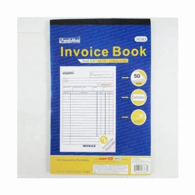 High Quality Carbonless Invoice Receipt Record Book Part Sets