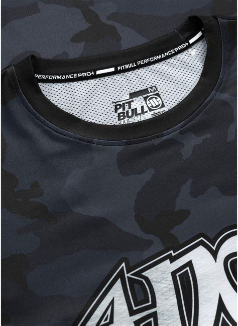 Pit Bull Longsleeve Mesh Performance Pro Plus Adcc Camo 3xl All Black