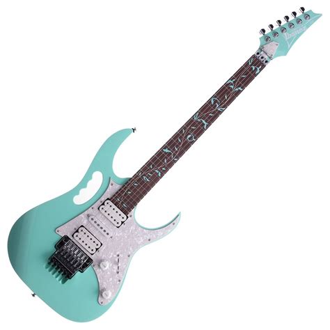 Ibanez Jem70v Steve Vai Premium Sea Foam Green Nearly New At Gear4music