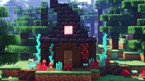 Cute Minecraft Witch Hut Tbm Thebestmods