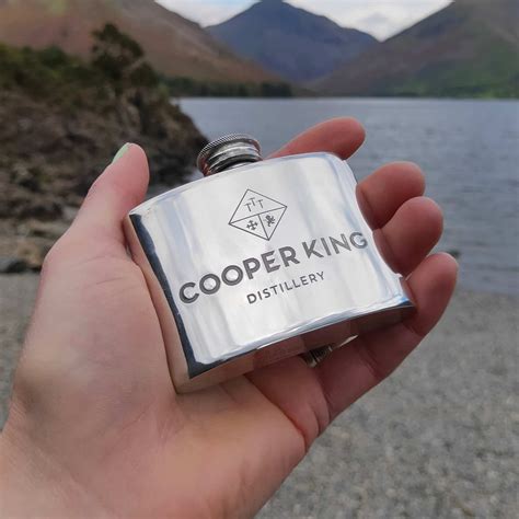 Pewter Hip Flask — Cooper King Distillery®