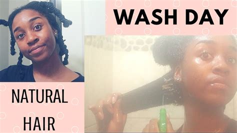 Wash Day Routine For Type 4 Natural Hair Youtube