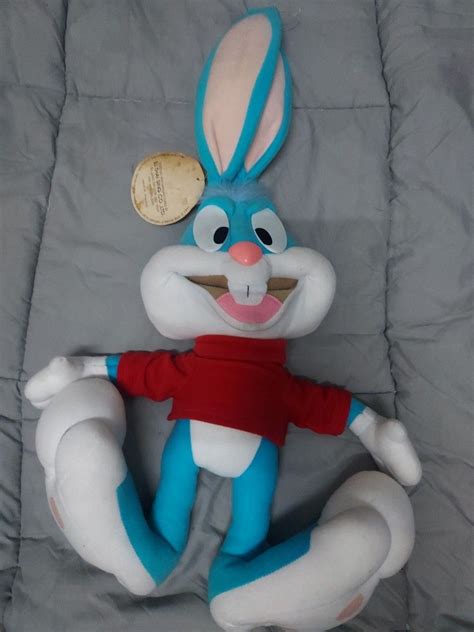 TINY TOON | BUSTER BUNNY PLUSH, Hobbies & Toys, Toys & Games on Carousell