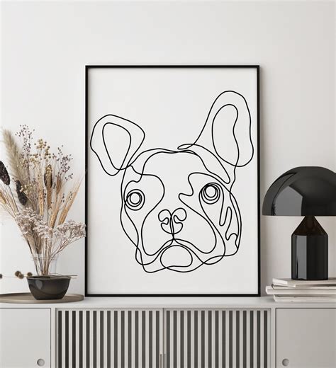 French Bulldog Wall Art Printable Wall Art Digital | Etsy