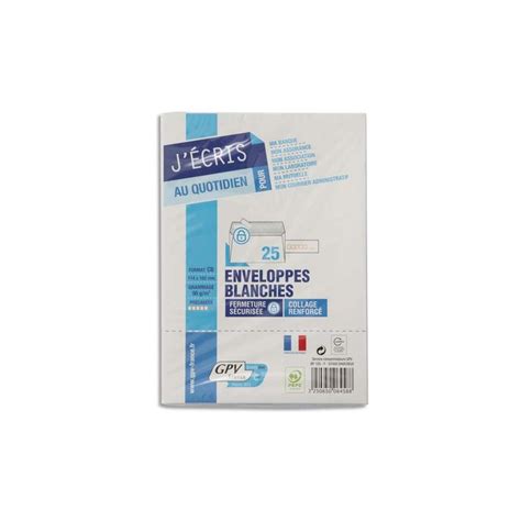 Gpv Paquet De Enveloppes Auto Adh Sives Grammes Cod Express