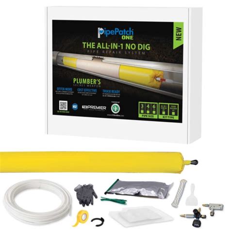 Pipepatch One Inch All In One Cipp No Dig Pipe Repair Trenchless