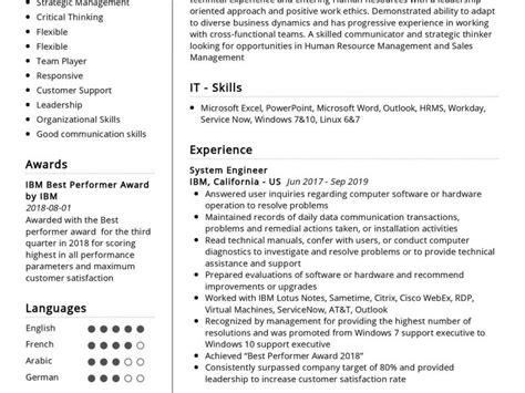 System Engineer Resume Example In 2025 Resumekraft