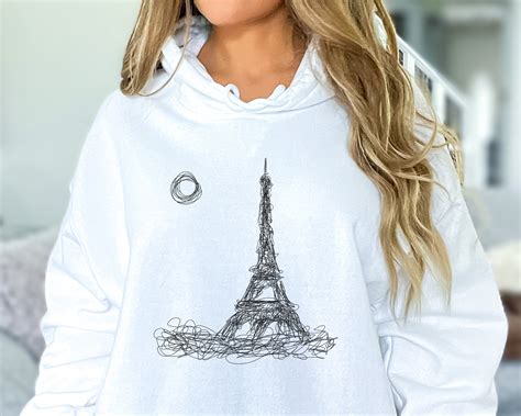 Eiffel Tower Sweatshirt, Eiffel Tower Shirt, Paris France Tshirt ...