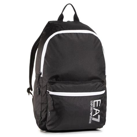 Rucksack Ea Emporio Armani Cc Black White Det Eschuhe De