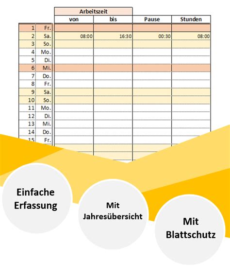 Neue Version Stundenzettel Vorlage Pdf Kostenlos F R Sie Muster