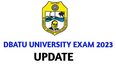 Dbatu University Winter Exam Timetable Declare Dbatu Winter Exam