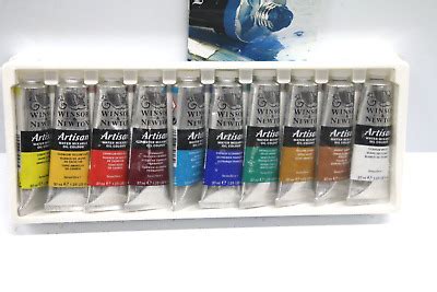 ART Winsor Newton Artisan Water Mixable Oil Color Paint Set 10 X 37