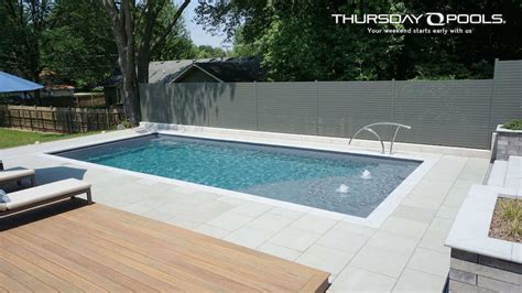 Aspen Fiberglass Pool Design - Thursday Pools