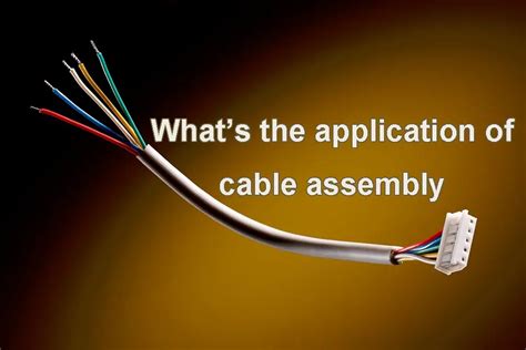 Cable assembly- electrical connection component in electronics - IBE ...