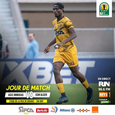 ASEC Mimosas On Twitter Actionnaires C Est Jour De Match Nos