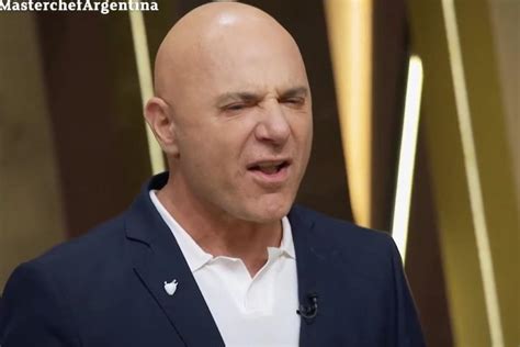 La furia de Germán Martitegui ante la reacción de un participante de