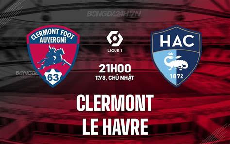 Nhận định bóng đá dự đoán Clermont vs Le Havre VĐQG Pháp