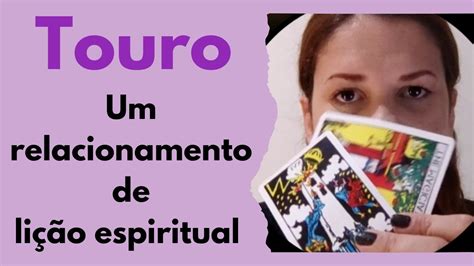 TOURO Um relacionamento de lição espiritual YouTube