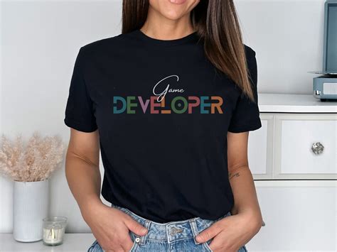 Game Developer Shirt Video Game Developer Tshirt Gift For Developers