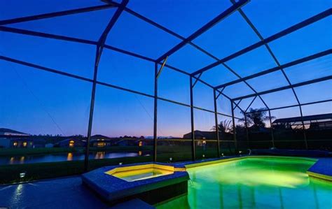 Pool Cage Lighting: 6 Ideas to Illuminate Your Pool