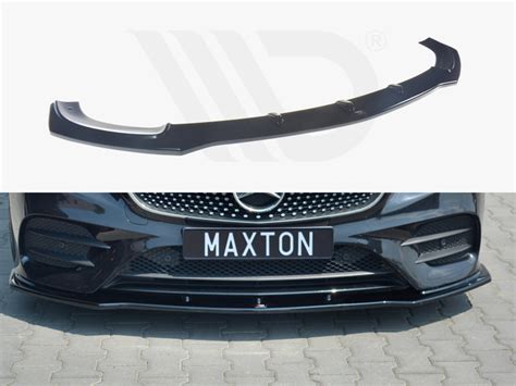 Maxton Design Front Splitter V Mercedes Benz E Class W Coupe C