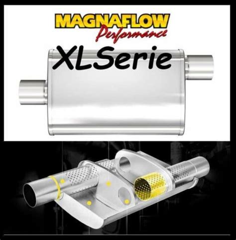 Magnaflow Xl Muffler Auspufftopf 25 635mm Edelstahl 4260729583048 Ebay