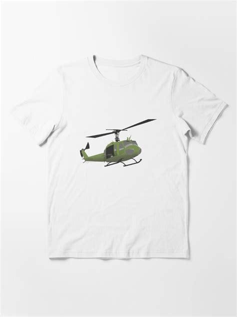 UH 1 Huey Helicopter Pilot T Shirt For Sale By NorseTech Redbubble