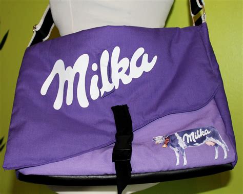 Selfmade Unikat Milka Tasche