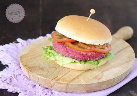 Burger Di Barbabietola Rossa Con Fagioli E Bulgur Receta