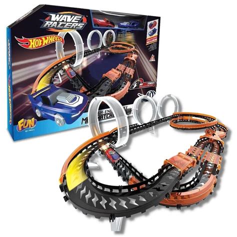 Brinquedo Pista Hot Wheels Carrinhos Sensor Wave Racers Em Promo O Na Americanas