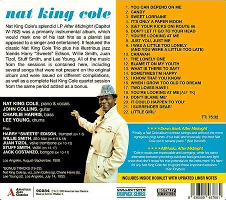 Nat King Cole The Complete After Midnight Sessions Soultrainonline De