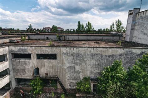 Salle De Classe D école Dans La Zone D exclusion De Tchernobyl De