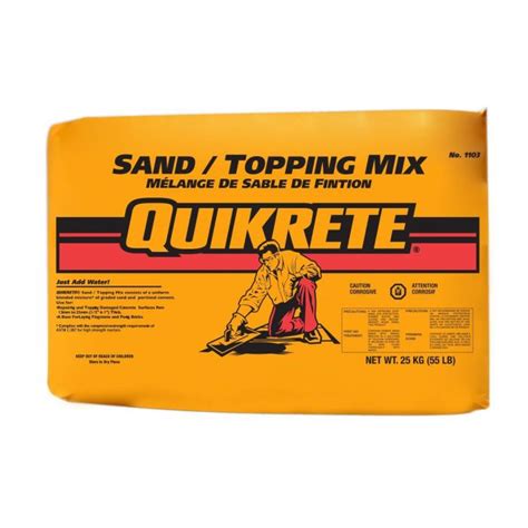 Quikrete Sandtopping Mix 25kg