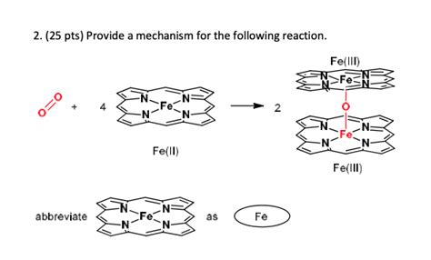 Solved 2 25 Pts Provide A Mechanism For The Following Chegg