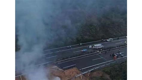 Desabamento De Autoestrada Mata Pessoas No Sul Da China Mundo