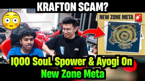 IQOO SouL Spower React On New Zone Meta Scam Krafton Scam Bgis