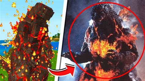 Kaijus Godzilla Do Minecraft CAPTURADAS NA VIDA REAL YouTube