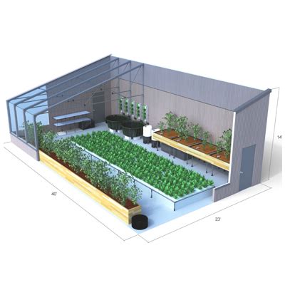 Design Layout Aquaponics System - Tutorial Hidroponik