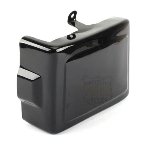 Gloss Black Right Side Battery Cover For Harley Dyna Super Glide