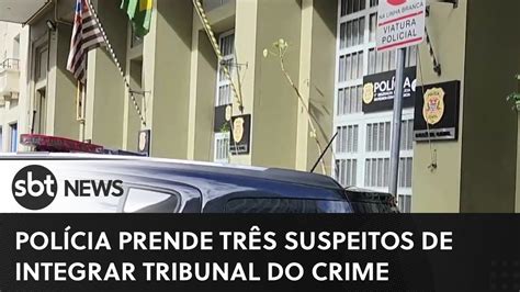 Polícia Prende Três Suspeitos De Integrar Tribunal Do Crime