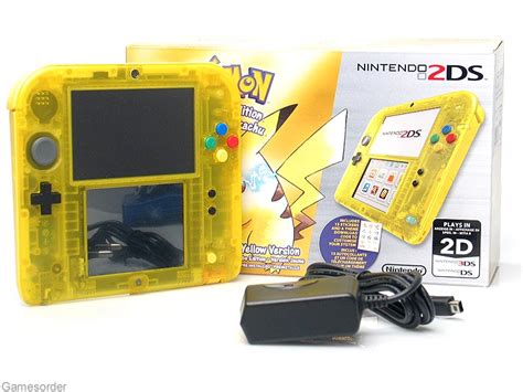 NINTENDO 2DS KONSOLE PIKACHU EDITION POKEMON GELBE EDITION 932