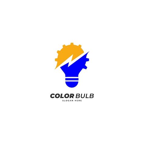 Premium Vector Creative Idea Light Bulb Color Idea Vector Template