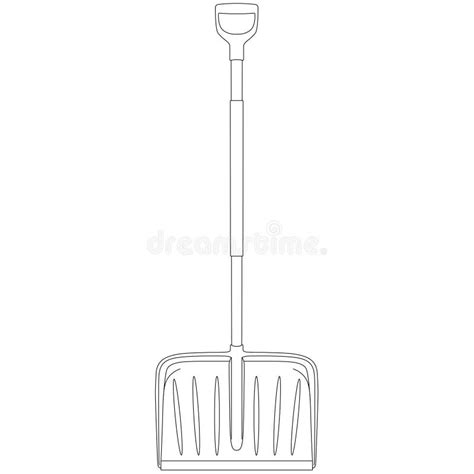 Snow Shovel Snow Plow With Ergonomic Handle Snow Clearer For Small