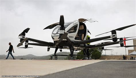 Beat traffic by air: Israel flies drone taxi over Jerusalem