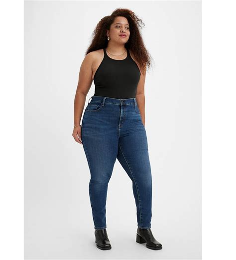 721 High Rise Skinny Jeans Plus Size Blue Levis® Dk